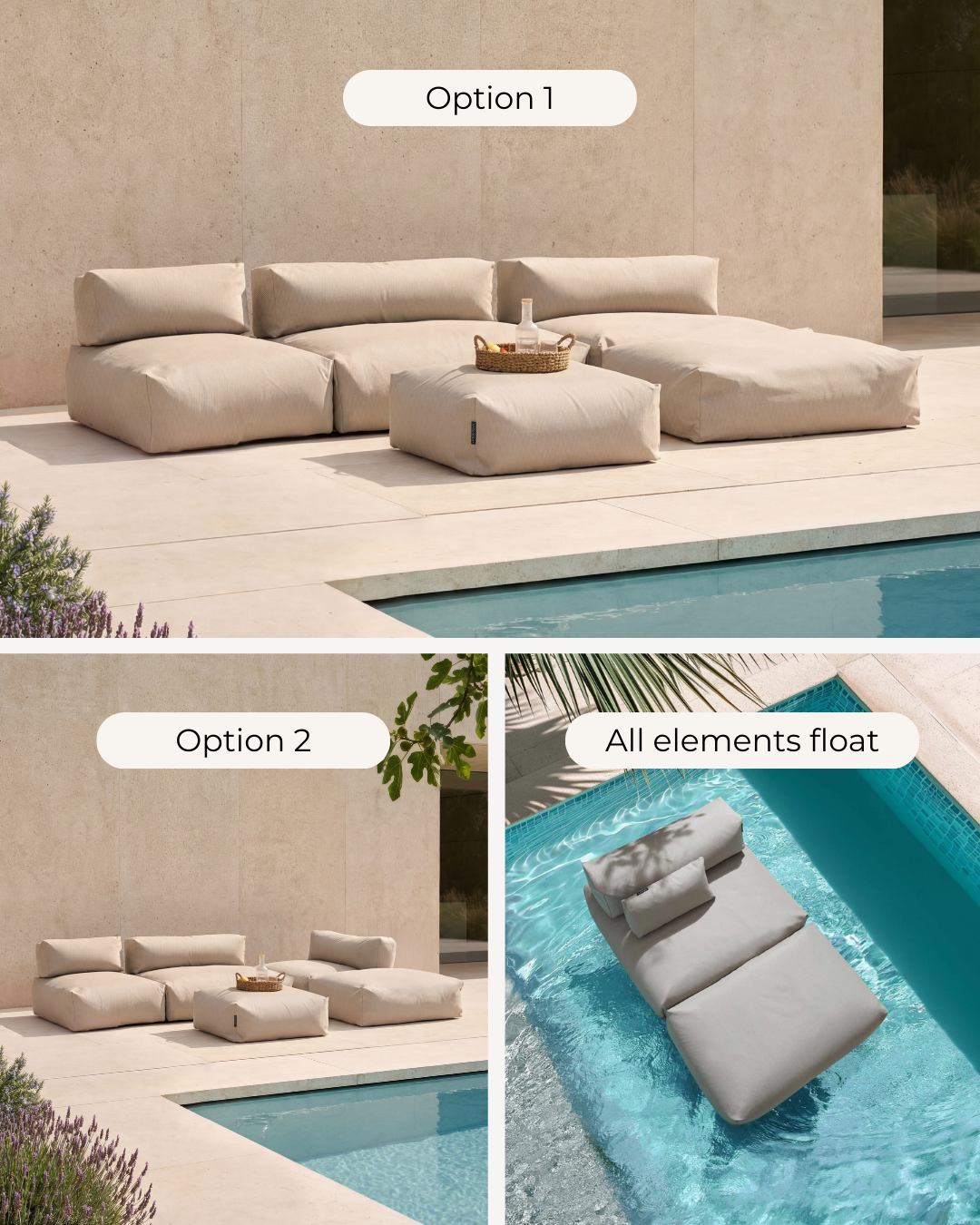 POOLSOFA Set C