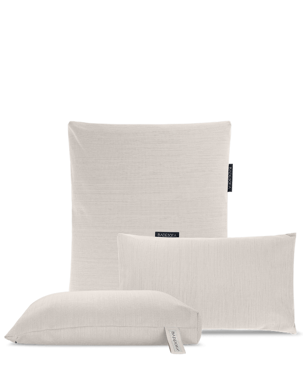 #farbe_perlmutt $ BADESOFA Set of 3 | Perlmutt